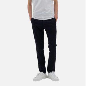 NWT Norse Projects Aros Slim Light Stretch Men's Classic Chino Black Pants 32